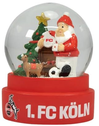 1. FC Köln Schneekugel „Weihnachtsmarkt“