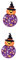 Alipis 2 Sätze Halloween-anhänger Ornamente Kürbisse Dekorationen Girlande Deko-kürbis-anhänger Kürbis-Ornament Aus Filz Kürbis Zum Aufhängen Aus Filz Colorful Gefühlt