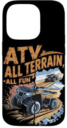 VTT tout terrain, tout amusant Coque pour iPhone 14 Pro