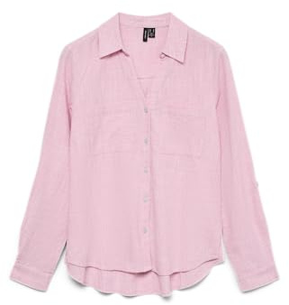 VERO MODA Damen Vmthilde Ls Shirt WVN Noos