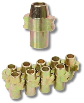 10Psc Replacement C Blade for Locking Wheel Nut Removal Tool Kits - Universal Rim Lock Tool Blade Set