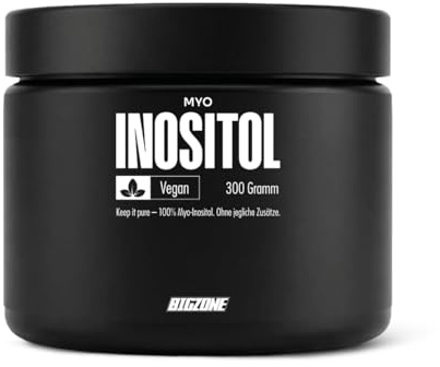 Big Zone Myo Inositol | 100% reines, veganes Vitaminoid B8 | 300g Pulver, 60 Portionen