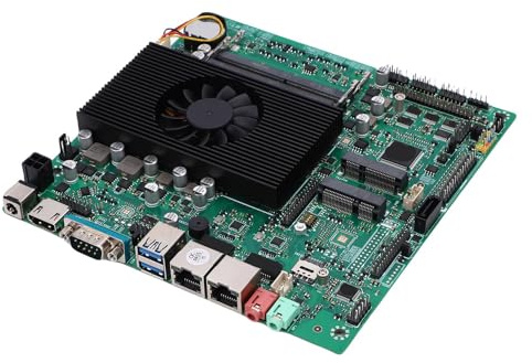 Tosuny Scheda NAS Industriale a 4 Core e 4 Thread |Gigabit Ethernet SO-DIMM DDR4 a Doppio Canale a Basso Consumo per Server di Archiviazione