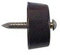 Bodenträger mit Nagel, weiß, 20 Stk., 0360016