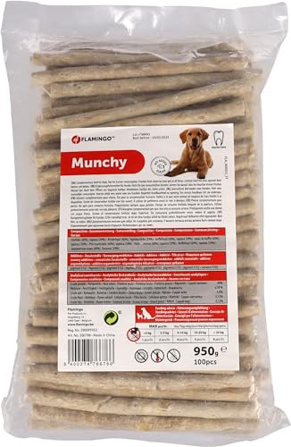 Flamingo - Snack-Futter – Leckereien Munchy: Zigarette 9/10 mm, natürlich, 100 Stück