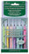 Clover CL3675 Haken Hook Set, Grün/Gelb/Violett, 1