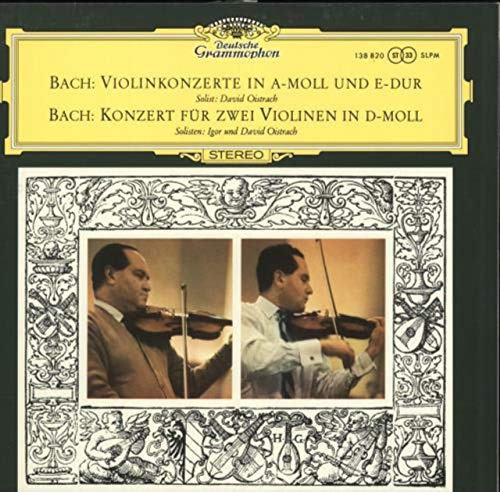 Bach: Violin Concertos Nos. 1 & 2; Concerto for 2 Violins BWV 1043 [LP]