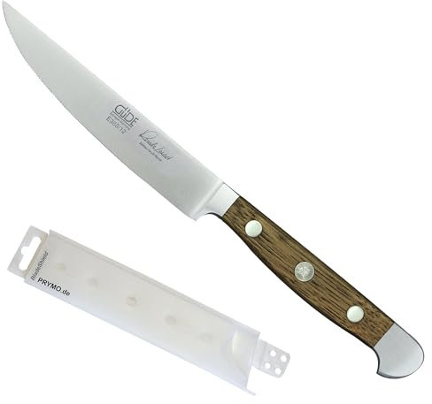 Güde Alpha Fasseiche Porterhouse Steakmesser 12 cm inkl. PRYMO.de® Klingenschutz