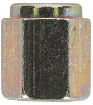 Sealey BN10100 M10 x 1mm Brake Pipe Nut Short Female - Pack of 25