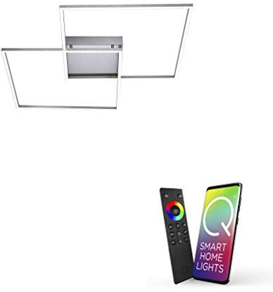 Paul Neuhaus, LED-Deckenleuchte, Smart Home, CCT Farbwechsel, dimmbar warmweiß - kaltweiß