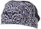 MFH 10164G Army Style Headwrap (Paisley-Navy)