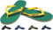 Cressi Beach, Infradito per Piscina Unisex – Adulto, Verde/Giallo, 41/42