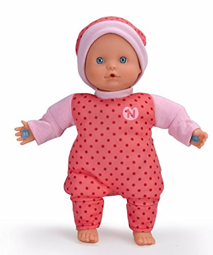 NENUCO - Weiches Baby Spielzeug | 3 Funktionen, Macht Babygeräusche - Für Kinder ab 10 Monaten - Schlüsselwörter: Spielzeugpuppe, NENUCO Puppe