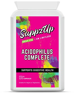 Suppzup 400mg Acidophilus High Strength 10 Billion Cfu 120 Capsules120 Units
