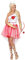 W WIDMANN MILANO Party Fashion - Kostüm Amor Glücksbotin, Kleid, Gürtel, Armbänder, Kopfschmuck, Cupido, Karneval, Mottoparty
