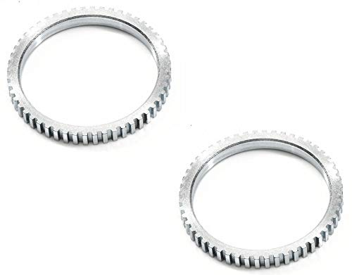 DAKAtec 2x ABS Ring Sensorring Beidseitig Hyundai Santa FÉ Anzahl Zähne 52 Vord