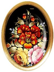 Bague Bouquet de fleurs bijou cabochon fantaisie Bohème rouge roses