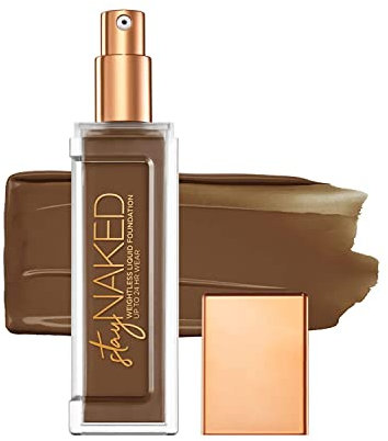 Urban Decay | Stay Naked Weightless Liquid | Foundation | Make Up | Wasserresistent | Mittlere Deckkraft | Vegan | Deep Neutral | Neutraler Unterton | 80 NN | 30 ml