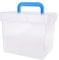 zmk 80 Slot Plastic Carrying Marker Case Holder Storage Organizer Box for Paint Sketch Markers-Fits for Markers Pen From 15mm To 18mm Diameter