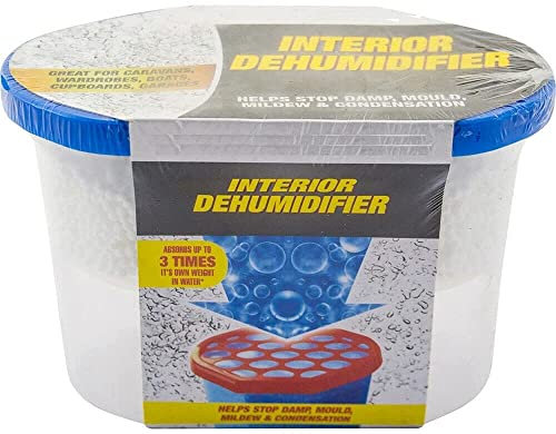Vision4ever 6Pcs Dehumidifier Interior Damp Trap Mould Moisture Mildew Remover Caravan Home Easy To Use