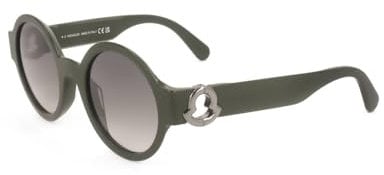Sonnenbrillen Moncler ML0243 96P SHINY DARK GREEN 51/23/ WOMAN