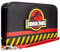 Jurassic Park Isla Nublar Ingen Dept Portemonnaie Bi-Fold mit Handyfach, Münztasche & Kartenhalter, Schwarz