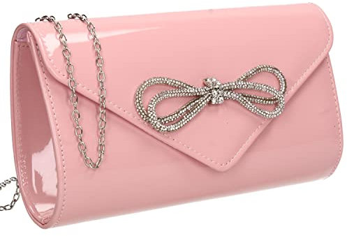 SwankySwans Damen Eloise Clutch-Tasche, Rose