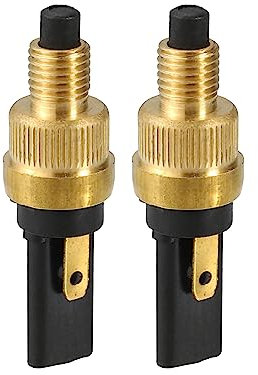 QUARKZMAN 2 Unidades 6 mm Freno Cola Luz Interruptor Enchufe para Motocicleta Scooter