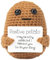 XBOCMY Pocket Hug Positive Kartoffel, Kreative Strickwolle Kartoffel Puppe, Mutmacher Geschenk, Geschenke für Frauen