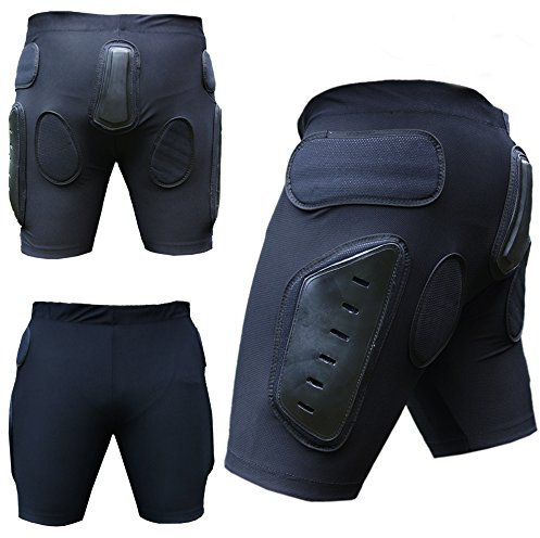 PROANTI Protektorenhose Ski Snowboard Protektorenshorts Motocross BMX Protektor Short Hose - S