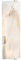 GLOBO Wandleuchte Wandlampe Flurleuchte Wohnzimmerleuchte Glas satiniert chrom, Dekorlinien, 2x E27 Fassungen, BxHxT 36x15x6 cm