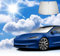 Coleya Parasol para Coche Compatible con Tesla Model 3/Highland 2018-2025 Tesla Model Y 2021-2025, Parasol para Parabrisas Delantero de Coche, Protección Solar, Protección UV, Plegable