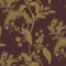Fiula Gold Red Peel and Stick Wallpaper 44CMx3M Self Adhesive Wallpaper Bird Floral Vinyl Wrap Removable Leaf Contact Paper Waterproof Covering Paper for Cabinet Wall Living Room Bedroom Furniture