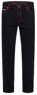 Camp David Herren Jeans CO:NO Comfort Fit Deep Blue Black 32 32