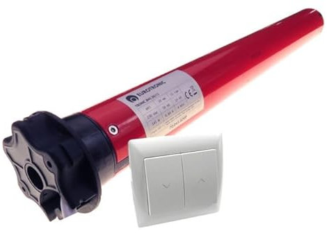 Persiana Con Motor Wifi, Solar, Batería Integrada y Mando a Distancia - Eje de 60 mm, Varios Modelos y Accionamientos - Con Pulsador de Pared