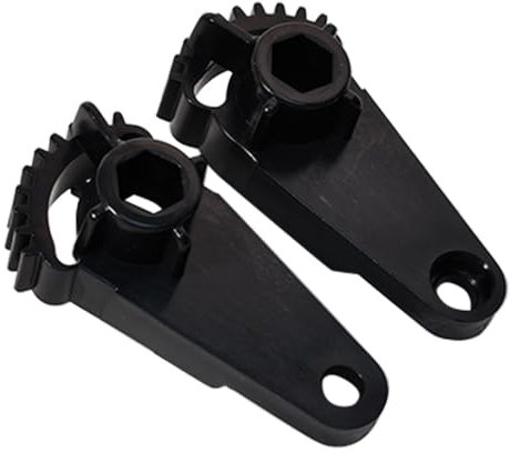 cantondz 2xPalanca de ventilación de calefacción del aire acondicionado compatible con Peugeot Partner Tepee C4 Berlingo 6447.XA