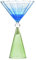 Eleganti bicchieri da vino colorati bicchieri da cocktail da cucina bicchieri unici in vetro adatti per regali e decorazioni per la casa