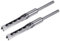 sourcing map 2pcs Square Hole Drill Bit 14mm(9/16) High Carbon Steel Hollow Mortiser Auger for Woodworking Carpentry Mortise Tenon Machine