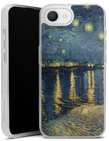 Silikon Hülle kompatibel mit Apple iPhone 16 e Case transparent Handyhülle Vincent Van Gogh Kunst Malerei