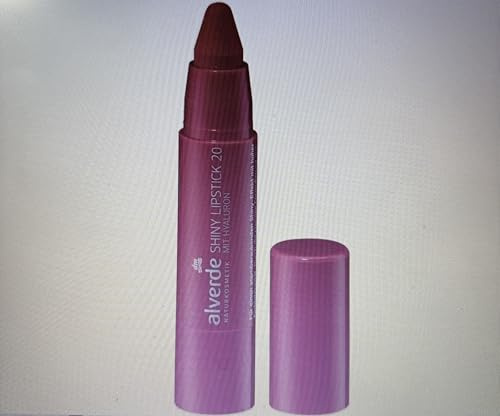 alverde NATURKOSMETIK Lippenstift Shiny 20, 2,8 g