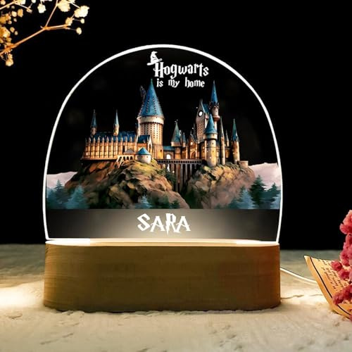 Personalisierte Lampe Harry mit Namen – Nachtlicht Kinder Geschenk Junge Mädchen Kinderzimmer Deko Personalisiertes Geschenk Baby – Geschenkidee Geburtstag Taufe Weihnachten Süße Träume Licht