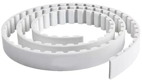 S5M PU-Zahnriemen, offen, for 3D-Drucker und CNC-Maschinen - 10-40 mm Breite(White,5meter 30MM)