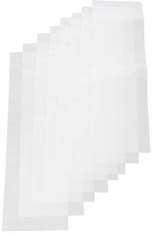 ARTIBETTER Lot de 50 Feuilles de Papier pour Mèches de Coloration Capillaire, Outil Flexible pour Salon de Coiffure, Papier Colorant Blanc Adapté pour Mèches Blondes et Teintures à Domicile
