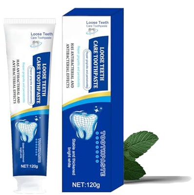 Loose Teeth Care Toothpaste, Ginseng Propolis Conservation Toothpaste, Enamel Strengthening mit Hydroxyapatite, Deep Cleaning Teeth Whitening, Fresh Breath Oral Care, Natural Ingredients