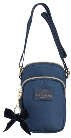 Beckmann Umhängetasche Crossbody Bag Blue Bow dunkelblau