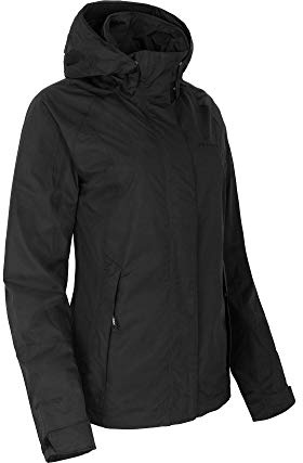 Bergson ROCKRIDER | Damen Regenjacke - Funktionelle Damen Regenjacke mit Supra-Tex 12.000 Membran, Normal-/Kurz-/Langgrößen, 100% wasserdicht (12.000 mm Wassersäule) & Winddicht, verschweißte Nähte,