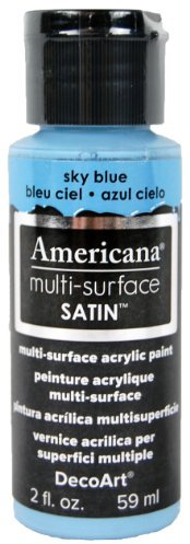 Deco Art Peinture Acrylique Multi-usages, Bleu Ciel satiné