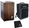 Schlagwerk CP 432 Cajon 2inOne Deluxe Makassar + keepdrum Gig Bag + CP-01 Pad