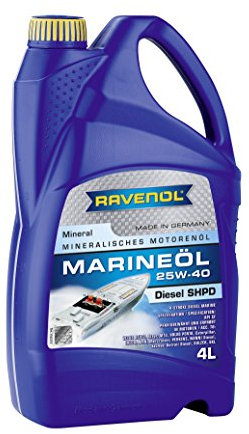 RAVENOL MARINEOIL SHPD 25W-40 mineral