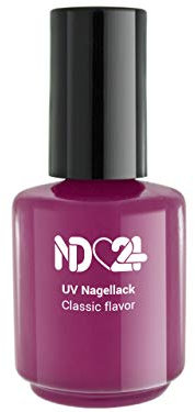 Uv/Led Nagellack Classic Flavor - Rot - Studio Qualität - Made in Germany - 15ml